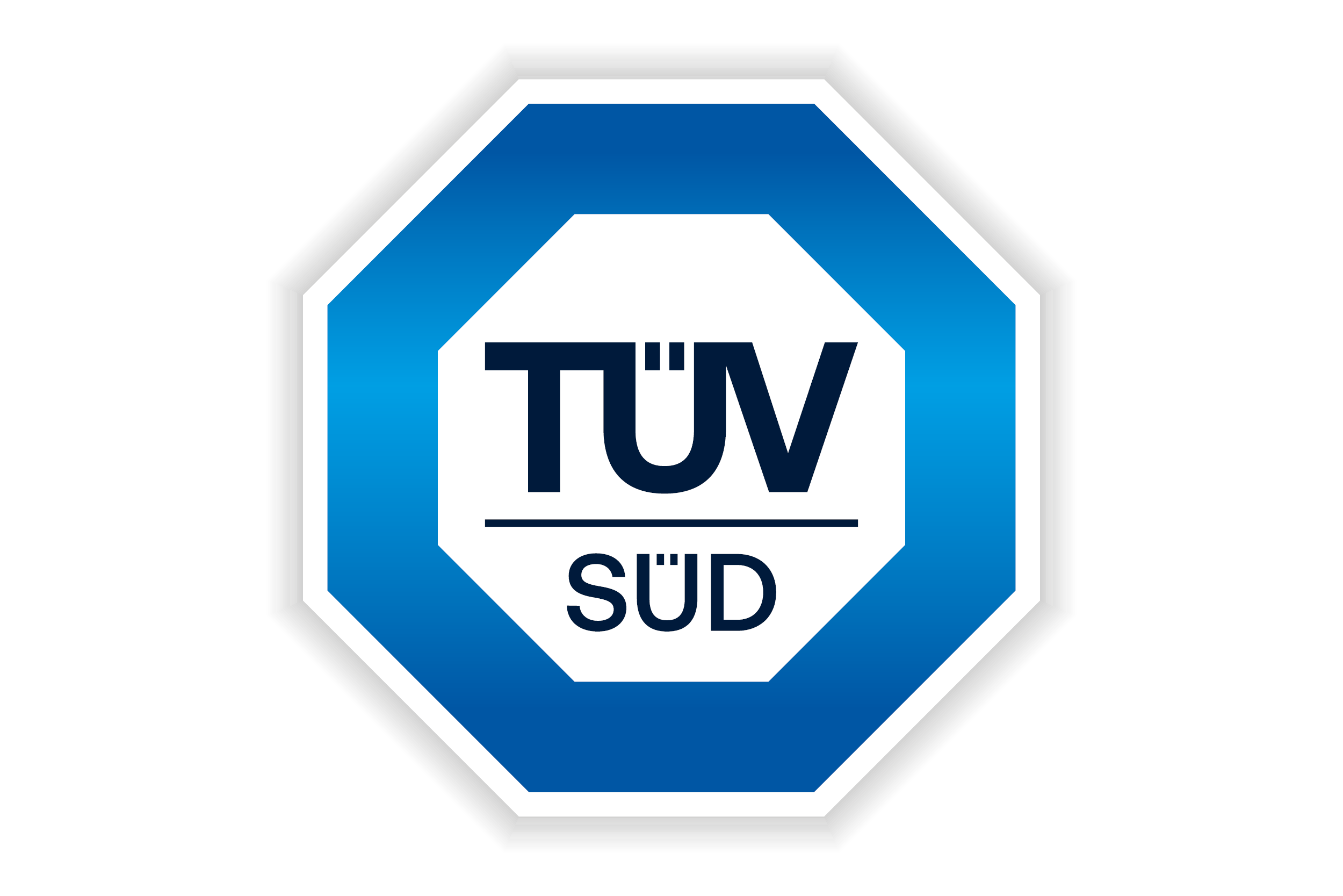 Sign with logo: TUeV Rheinland Technical Inspection Agency Stock Photo -  Alamy